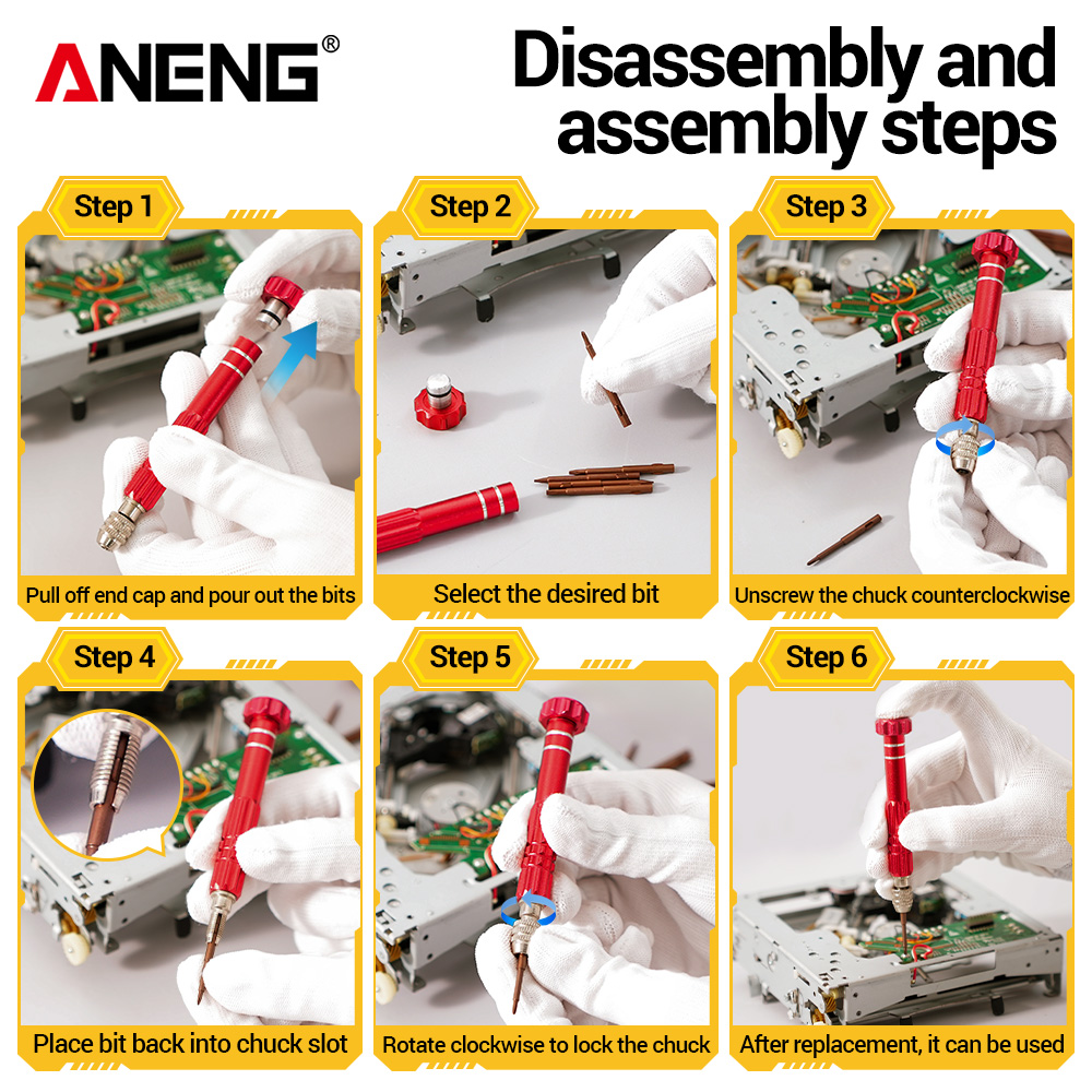 ANENG 5-in-1 Magnetic Precisio - Electronics Repair Technician ulasan dan harga