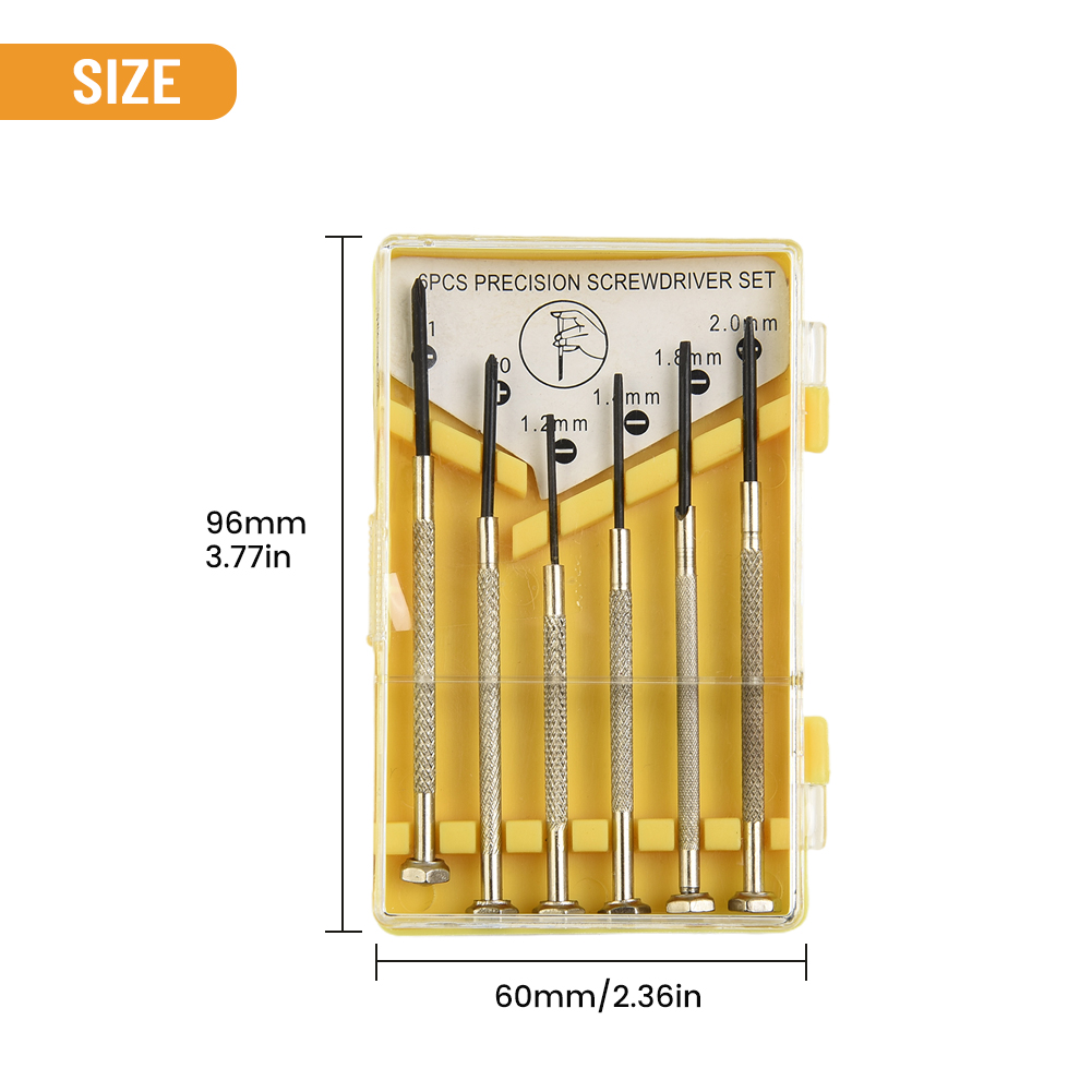 Micro-Size 6pc Screwdriver Kit - Electronics Repair Technician ulasan dan harga