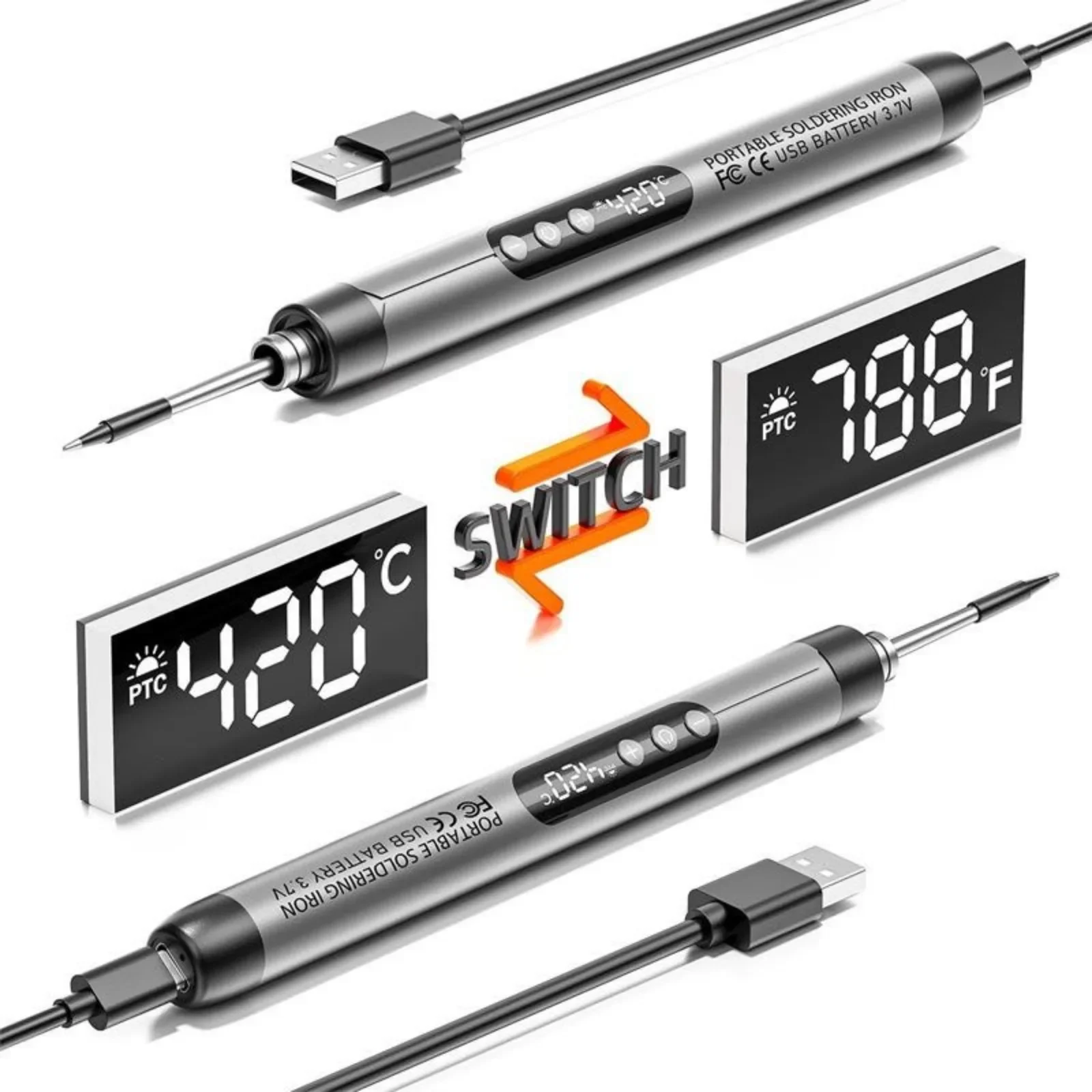 Mini Soldering Iron USB Rechar - Electronics Repair Technician ulasan dan harga